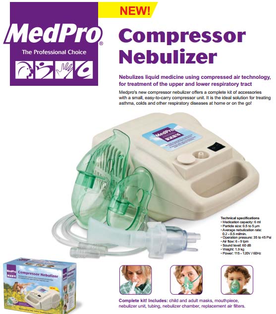 MedPro Compressor Nebulizer System
